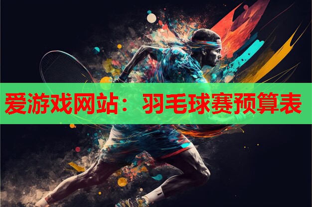 爱游戏网站：羽毛球赛预算表