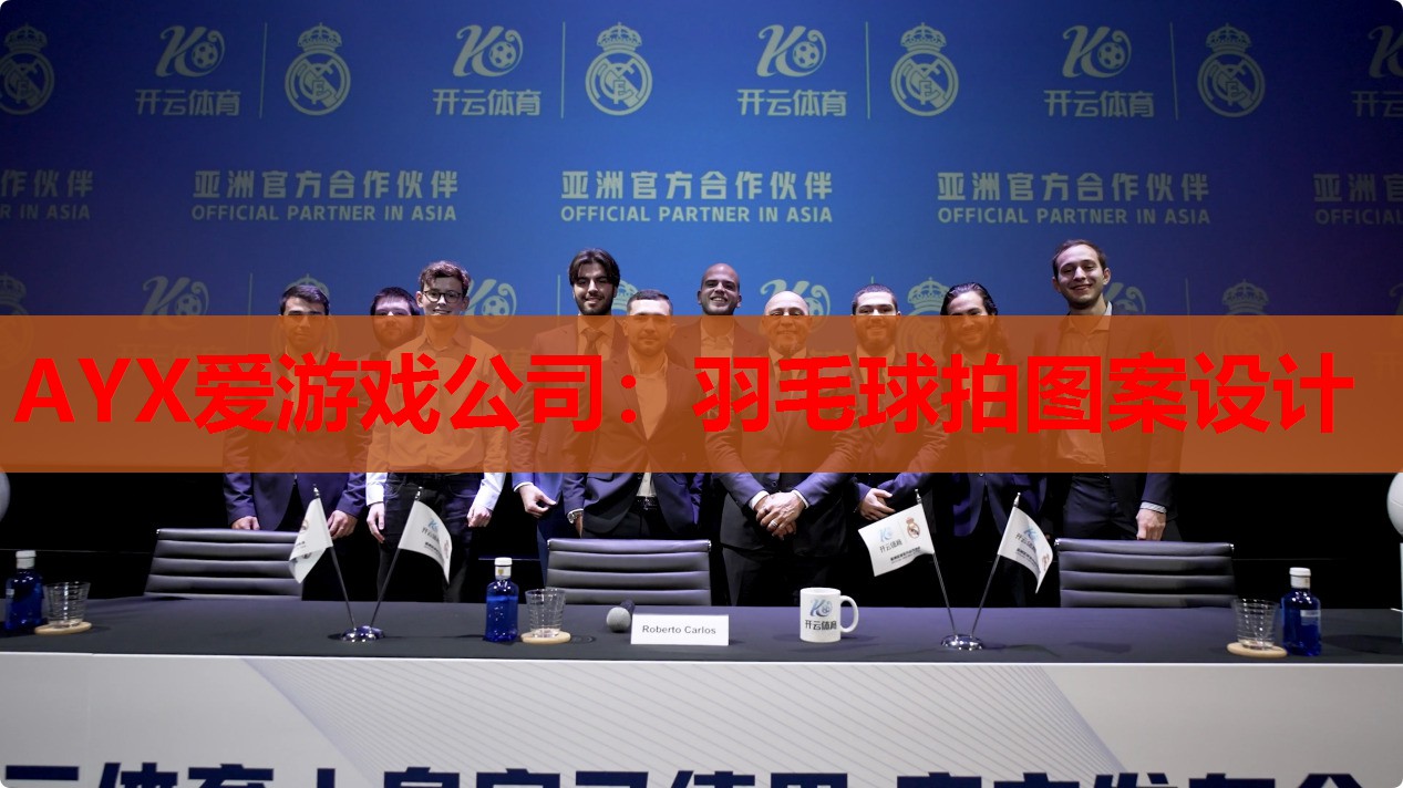 AYX爱游戏公司：羽毛球拍图案设计