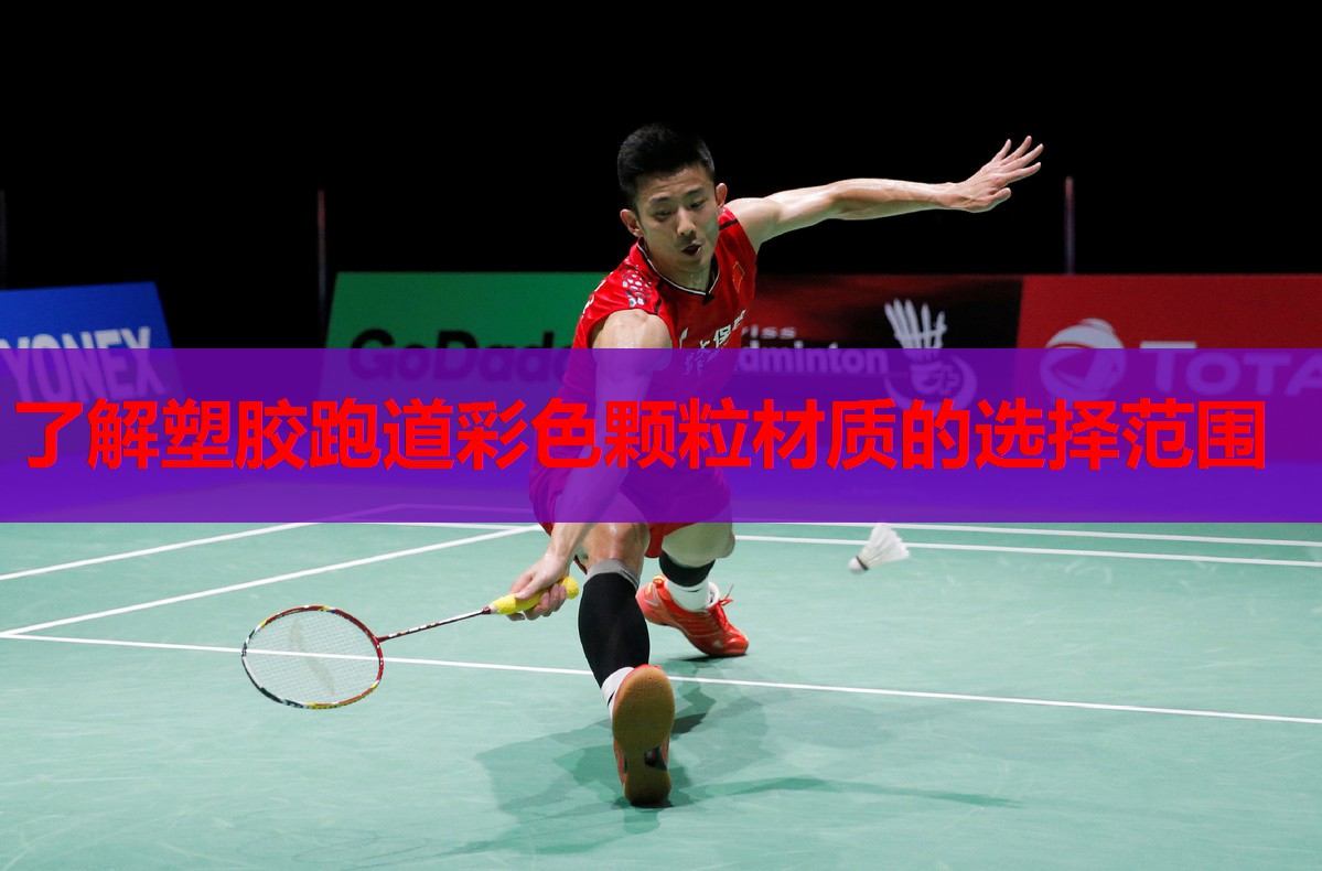 了解塑胶跑道彩色颗粒材质的选择范围
