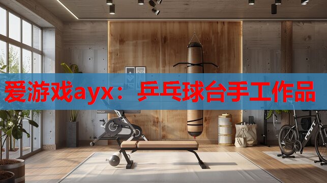 乒乓球台手工作品 乒乓球台手工作品