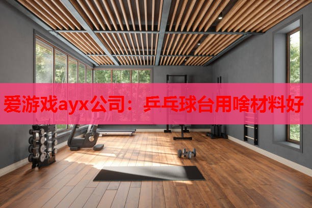 乒乓球台用啥材料好 乒乓球台用啥材料好
