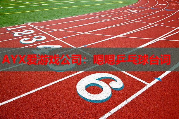 嗯嗯乒乓球台词 嗯嗯乒乓球台词