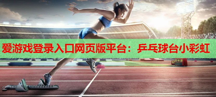 乒乓球台小彩虹 乒乓球台小彩虹