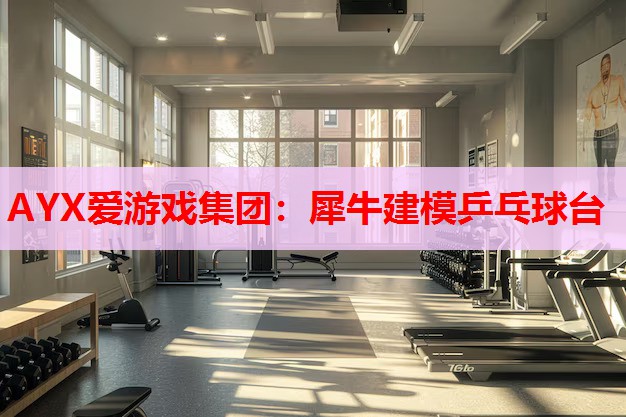 犀牛建模乒乓球台 犀牛建模乒乓球台