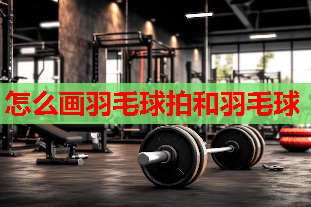 怎么画羽毛球拍和羽毛球 怎么画羽毛球拍和羽毛球