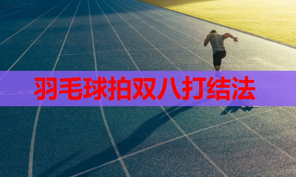 羽毛球拍双八打结法 羽毛球拍双八打结法