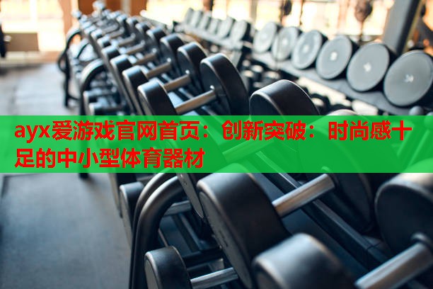 创新突破:时尚感十足的中小型体育器材 创新突破:时尚感十足的中小型体育器材